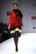 Model walks the ramp for Nachiket Barve, Rakesh Agarwal at Wills Lifestyle India Fashion Week Autumn Winter 2012 Day 2 on 16th Feb 2012 (34).JPG